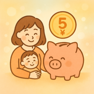 月5万円貯まる！子育て世帯の”隠れ節約術”